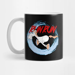 Run Run Cartoon Horse Mug